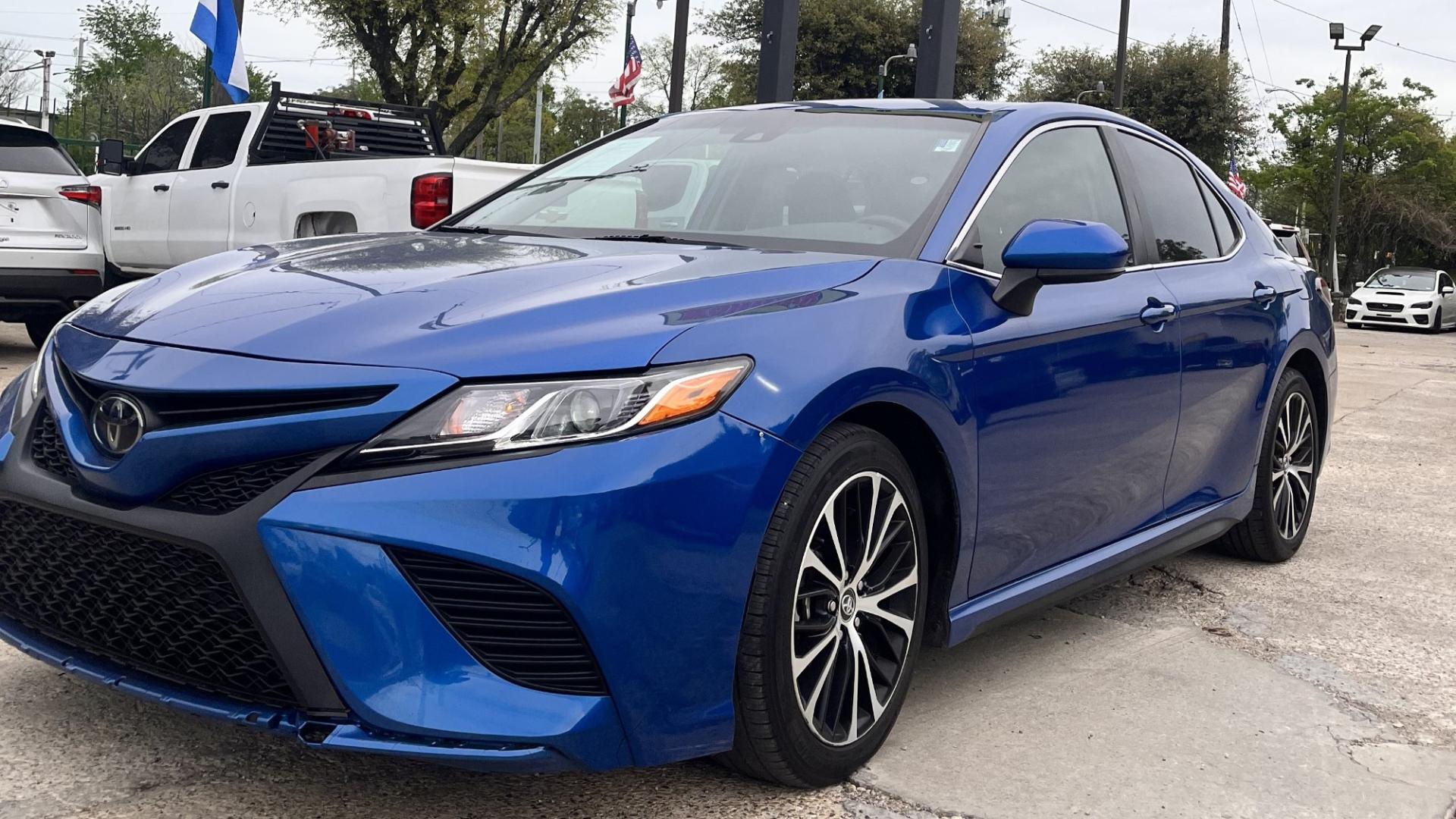 2020 Blue Toyota Camry (4T1G11AK9LU) , located at 945 E. Jefferson Blvd, Dallas, TX, 75203, (214) 943-7777, 32.752514, -96.811630 - Photo#0